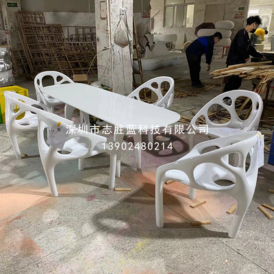 玻璃钢镂空餐座椅