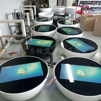 玻璃钢显示屏茶几外壳