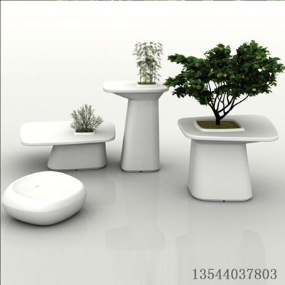 玻璃钢花盆茶几