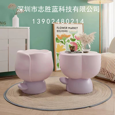 玻璃钢卡通茶几