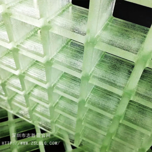 翡翠玻璃格子 _ 玻璃钢隔栅