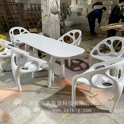 玻璃钢镂空餐座椅