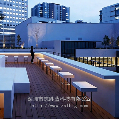 玻璃钢桌椅组合