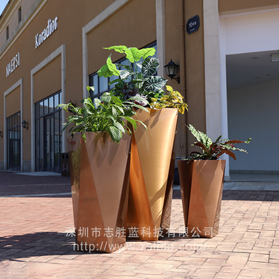 不锈钢花盆