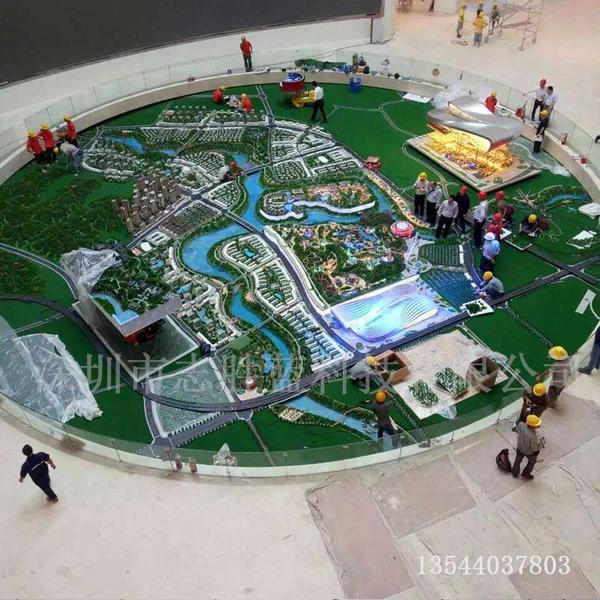 售楼部沙盘水槽工程