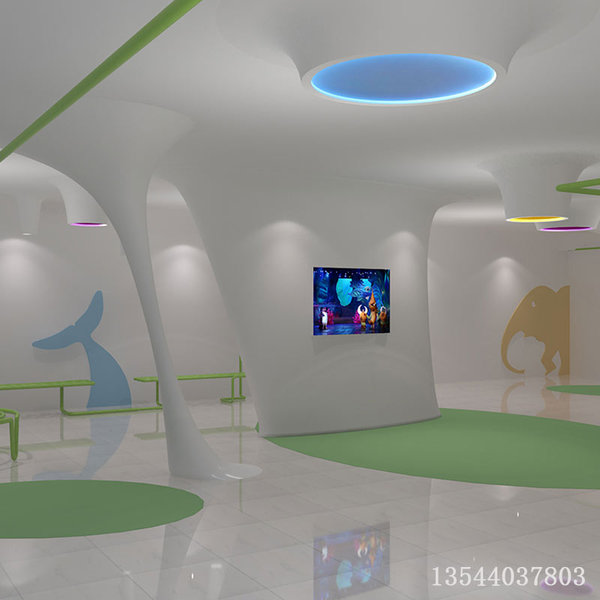 南山人人乐玻璃钢装饰造型墙