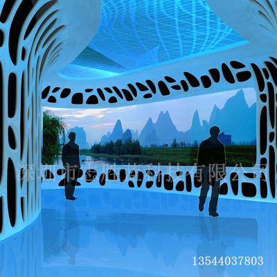 博览馆装饰墙工程