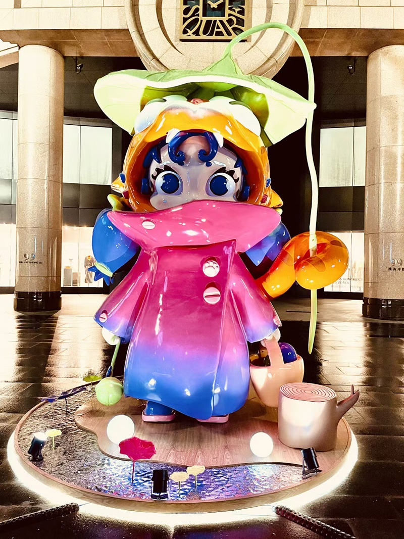 玻璃钢雕塑美陈dp点玻璃钢生产厂家制作 - 深圳市志胜蓝科技有限公司